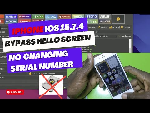 iOS 15.7.4 Bypass Hello Screen 👉No Changing Serial No🔥 || Iphone 7 Hello Screen Bypass UnlockTool🔥