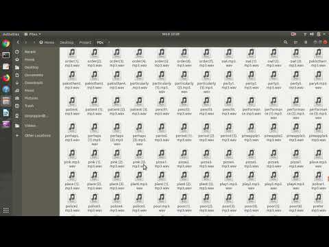 Frequency of an audio file using FFT