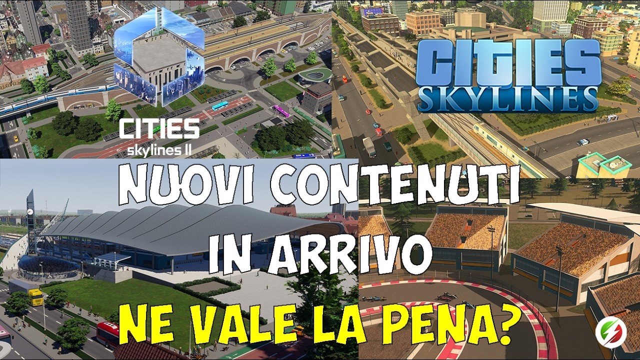 Nuovi contenuti in vista per Cities Skylines 1 e 2