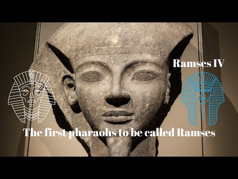 The first pharaohs to be called Ramses ( Ramses IV ) - 4 #Pharaohs