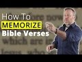 How to Memorize Bible Verses - Remember What You Read From The Bible