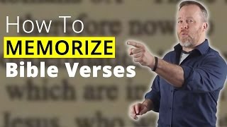 The mind palace to memorizing bible verses