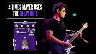 Video thumbnail for When John Mayer Uses One Of His Rarest Pedals - The Providence Delay 80's by Justin Jeske