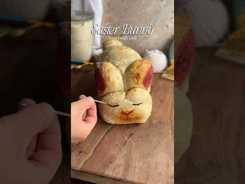 Easter Bunny Sourdough Bread That Actually Looks Like One