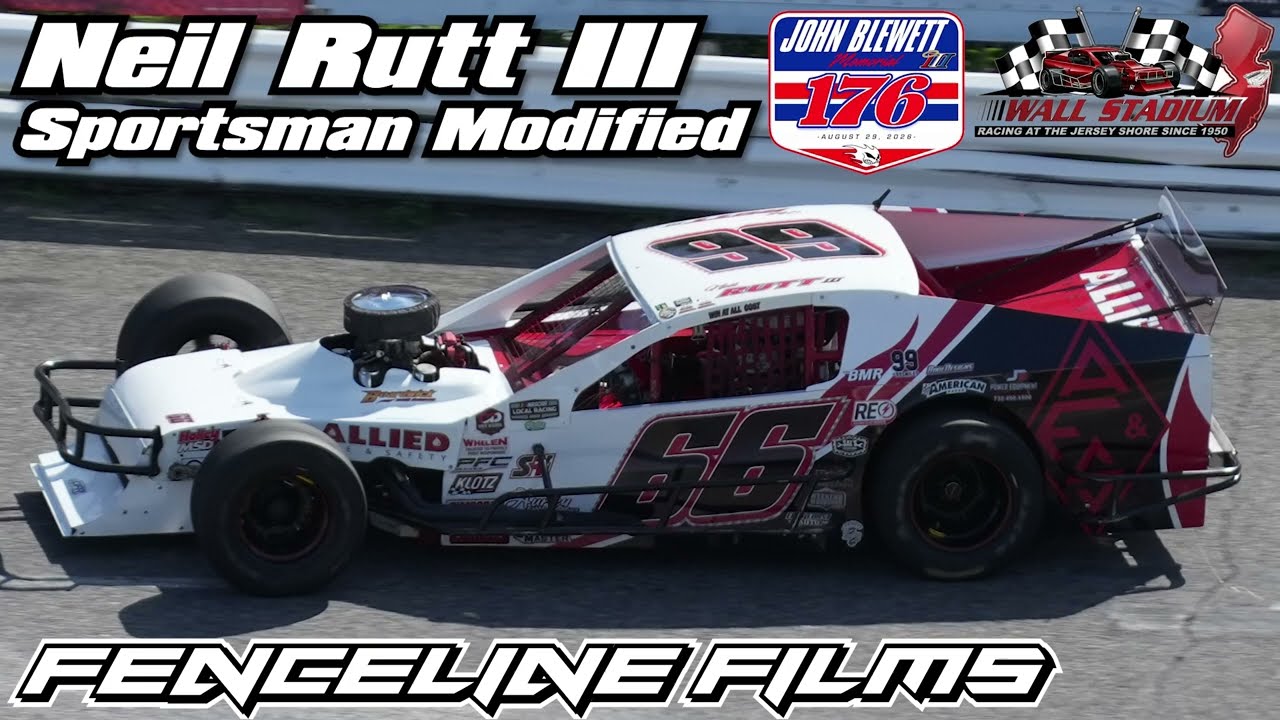 Neil Rutt III Sportsman Modified Wall Stadium John Blewett III Memorial 176 2026