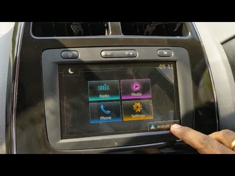 New Medianav system Renault India - with Android auto & Apple carplay