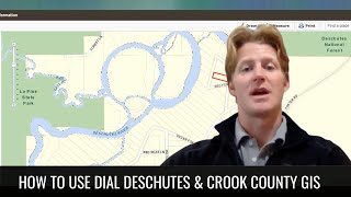 How to use Dial Deschutes & Crook County GIS and Property Records in your land search!