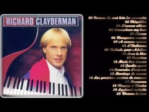 1HOUR RICHARD CLAYDERMAN ROMANTIC PIANO MEDLEY 2023🎹Easy listening with beach, nature bacgkround #9