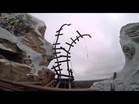 Expedition Everest Front Seat POV 60fps HD On-Ride Roller Coaster Walt Disney World Animal Kingdom Video