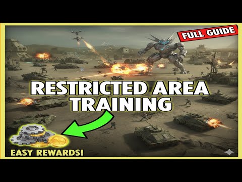 Last War Restricted Area Training Full Guide For Beginners !!