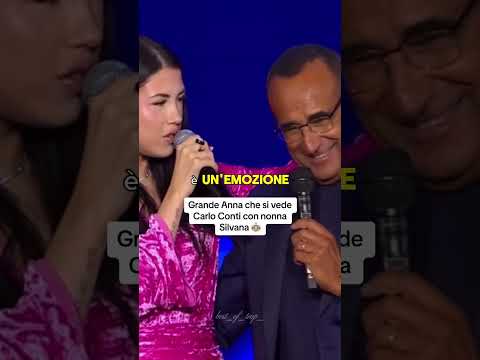 Anna e Carlo Conti 🤣💫#annapepe #carloconti