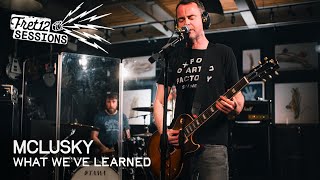 Music video thumbnail preview for Mclusky – What We've Learned [FRET12 Sessions] by mclusky