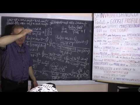 2/2 Lectia 221 - Limite de siruri - de functii - fundamentale - Ciprian clasa 12 Analiza Matematica