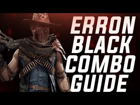 Mortal Kombat 11 | Erron Black Combo Guide (52 kard pickup)