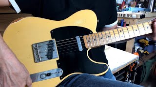 Video thumbnail for Fender Road Worn 50s Telecaster Guitar Blonde - 10 Minute Tele Setup by Still Kickin Music