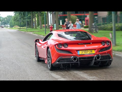 720hp Ferrari F8 Tributo with AKRAPOVIC Exhaust - Lovely Revs and FAST Accelerations!