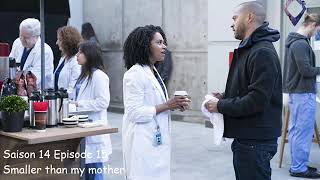 Grey's anatomy S14E15 - Smaller than my mother - Overcoats