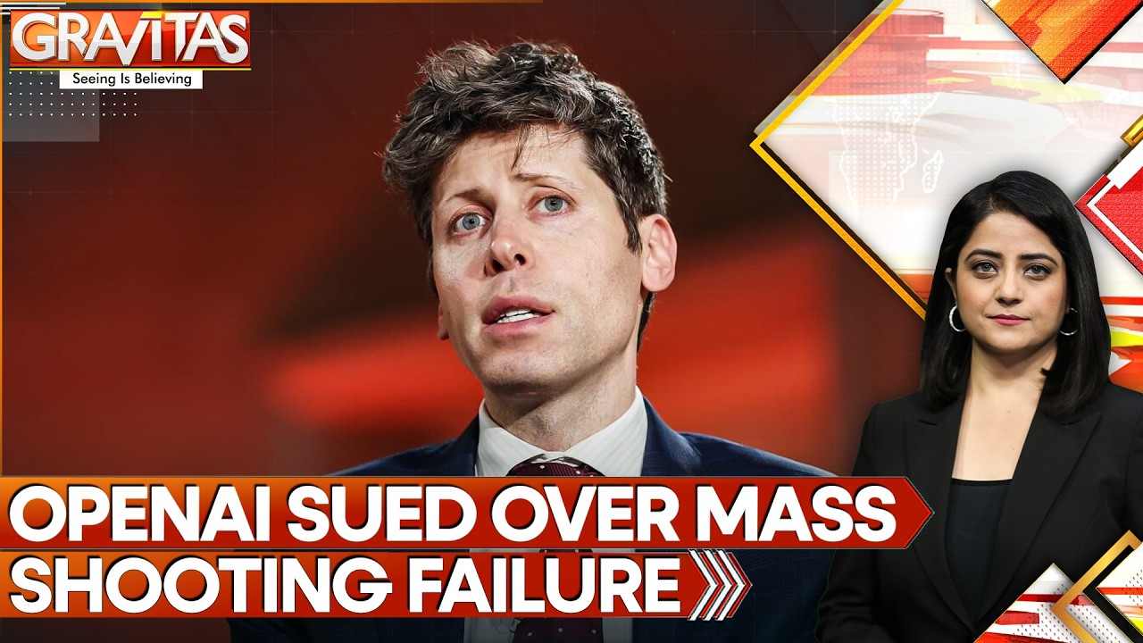 OpenAI Sued Over Mass Shooting Failure; ChatGPT Threat Ignored Before Attack | GRAVITAS