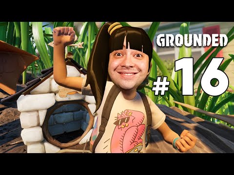 alanzoka jogando Grounded com os amigos - Parte #16