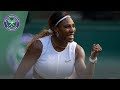 Serena Williams vs Giulia Gatto-Monticone Wimbledon 2019 First Round Highlights