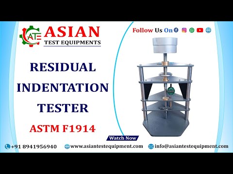 Indentation Hardness Tester