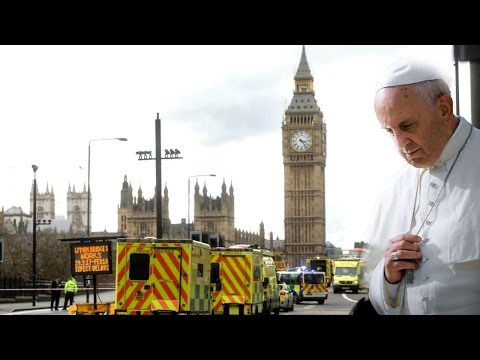 Click to Watch the Pope Francis offers Westminster victims prayers and kindness video