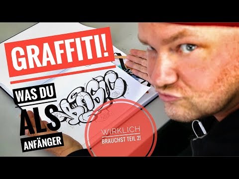 Graffiti - Das brauchst du als Anfänger zum Zeichnen - Teil 2 - Graffiti Coach