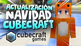 👉¡ASÍ ES la NUEVA ACTUALIZACIÓN de CUBECRAFT de NAVIDAD!❄️ - MrDeivid