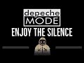 Depeche Mode • Enjoy The Silence (CC) 🎤 [Karaoke] [Instrumental Lyrics]
