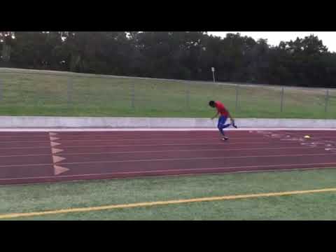 David-Marquis Patrick sprint work 20m