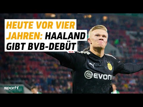 Haaland feiert Traumdebüt und erzielt direkt einen Hattrick. 🔥