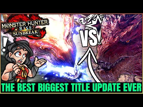 The Best Title Update Ever - Secrets & More - Iceborne VS Sunbreak - Monster Hunter Rise Sunbreak!
