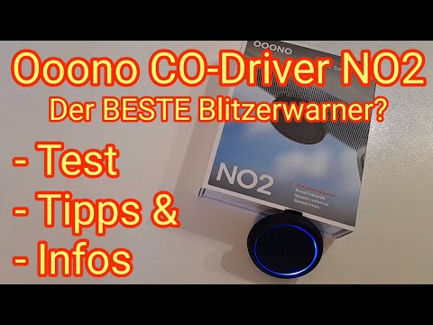 Ooono CO-Driver NO2 - Der beste Blitzerwarner? Test, Tipps & Infos