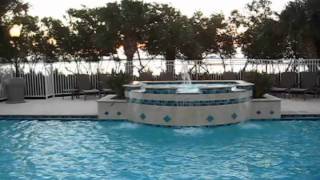preview picture of video 'Rocky Point - Island Club Condominiums pool and clubhouse at dawn'