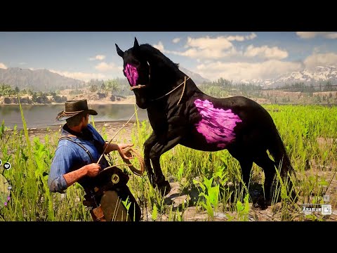 ARTHUR CATCH A BEST CHAROITE HORSE - RDR2 GAMEPLAY