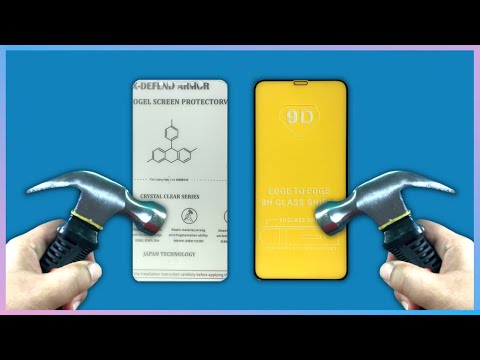 CHEAPEST Screen Protector Review and DURABILITY TEST: HYDROGEL vs MATTE TEMPERED GLASS