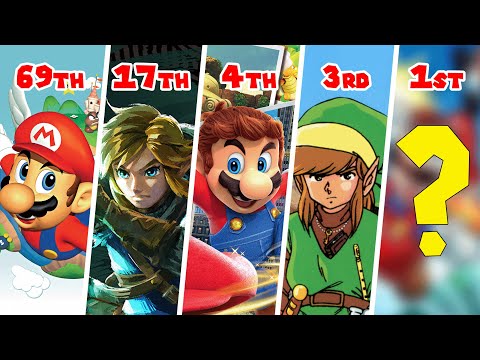 Top 75 Most Popular Mario & Zelda Music