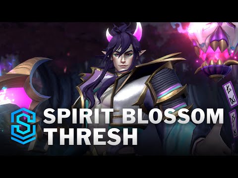 Spirit Blossom Thresh Wild Rift Skin Spotlight