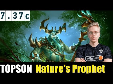 🤯TOPSON [Nature's Prophet] MID 7.37C - DOTA 2 HIGHEST MMR MATCH #dota2  #dota2gameplay   #topson