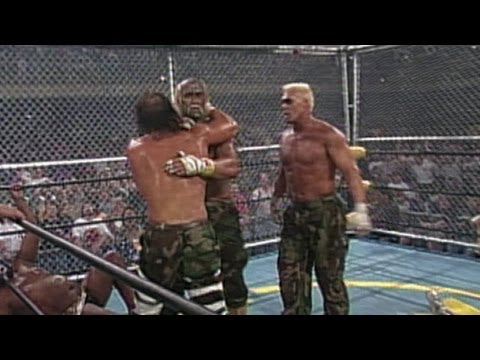 Hulk Hogan, Randy Savage, Sting & Lex Luger vs. The Dungeon