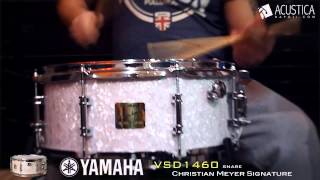 Video thumbnail for YAMAHA VSD 1460 snare  C. Meyer    PROVATO DA................. by AcusticaNapoli