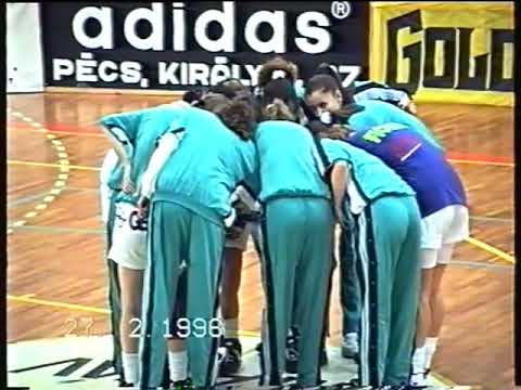 PVSK-Dália - Kecskemét 83-58 - Bajnoki rájátszás 3. mérkőzés (1996.02.27.) Pécs TV