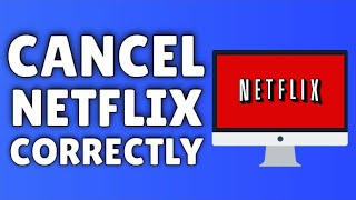 How To Cancel Netflix | How To Delete Netflix Account Correctly ✅