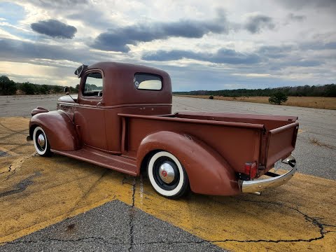 1946 Chevy Pickup For Sale~350~Auto~12 Bolt~Power Disc Brakes~Camaro Front Clip~Power Steering