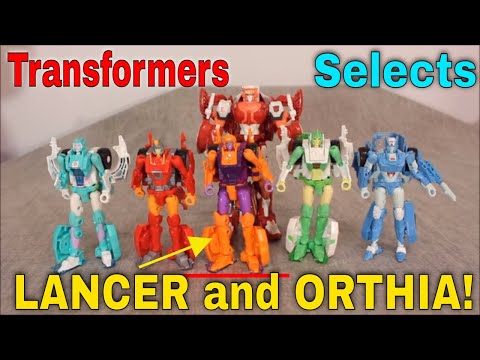 Transformers Selects POTP Lancer and Complete Orthia - GotBot True Review NUMBER 632