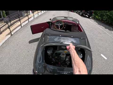 1956 Porsche 356 A Speedster Test Drive and Walk Around