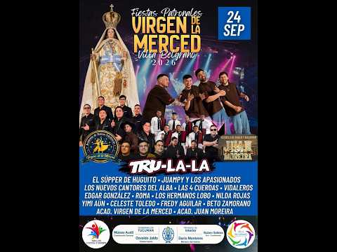 ESPECTÁCULOS Y ARTISTAS, FIESTA VÍRGEN DE LA MERCED - VILLA BELGRANO