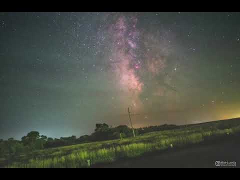 Exceptionally beautiful video, where in we can feel the rotation of the Earth