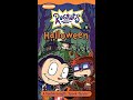 Opening Closing To Rugrats Halloween UK VHS 2002