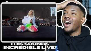 Better Now - Davina Michelle (LIVE @P!nk Beautiful Trauma World Tour) | REACTION!